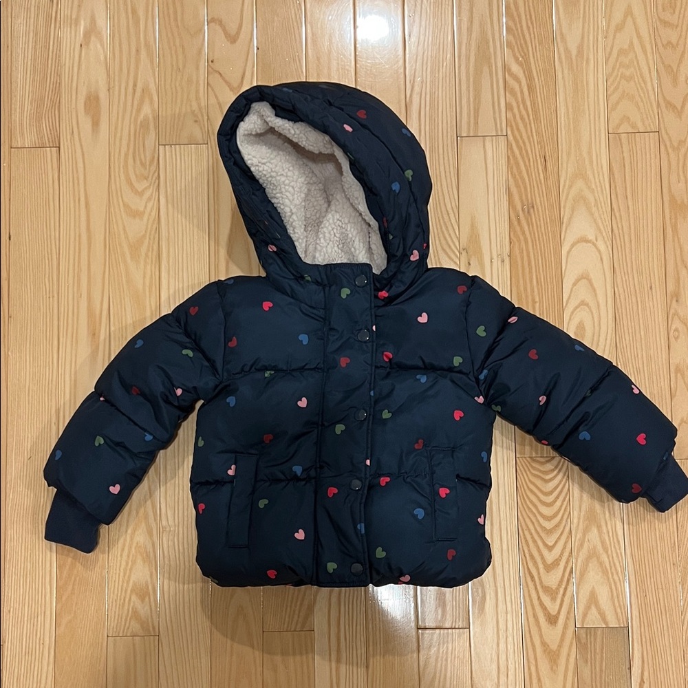 Baby Gap Winter Jacket water resistant and Sherpa lined size 2 years